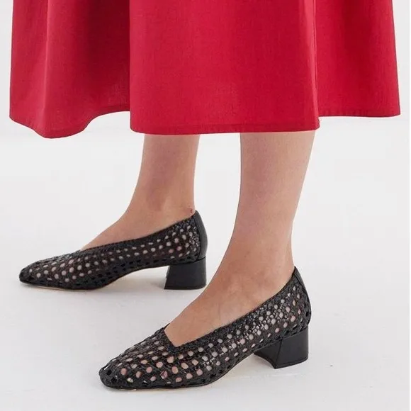 🆕{Miista}Taissa Block Heels