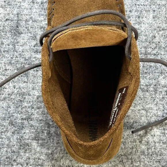 Minnetonka Shoes Women 5 Brown Boots Wedge Heel Chukka Wedge 373