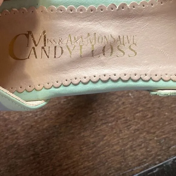 Miss Candyfloss and Ana Monsalve vintage look womens pumps heels shoes size 39 o