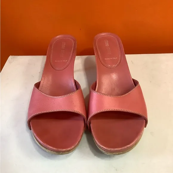 Miu Miu Kitten heel Sandals