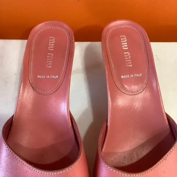 Miu Miu Kitten heel Sandals