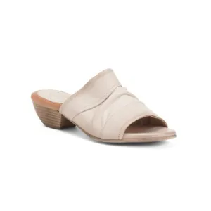 MIZ MOOZ Linen Leather Castiel Low Heeled Sandals