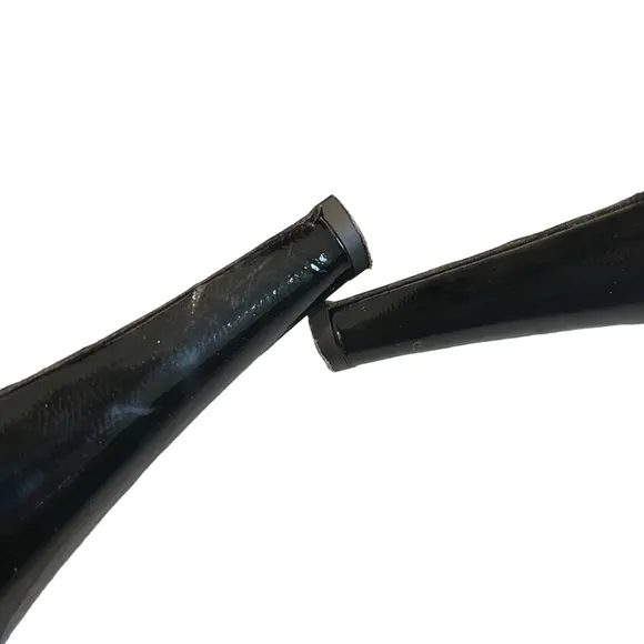 Moschino Cheap and Chic Black Patent Leather Mary Jane Pumps, Sz EU 40