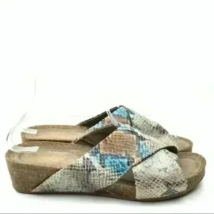 Natural soul sandals size 7.5 37.5 Kyra Flatforms