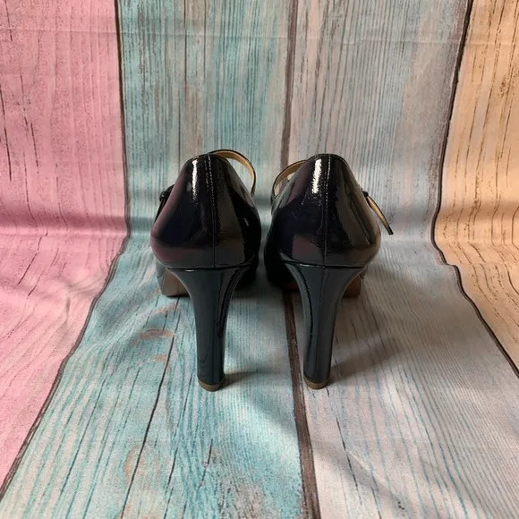 Naturalizer navy blue Elegant talissa Mary Jane pumps