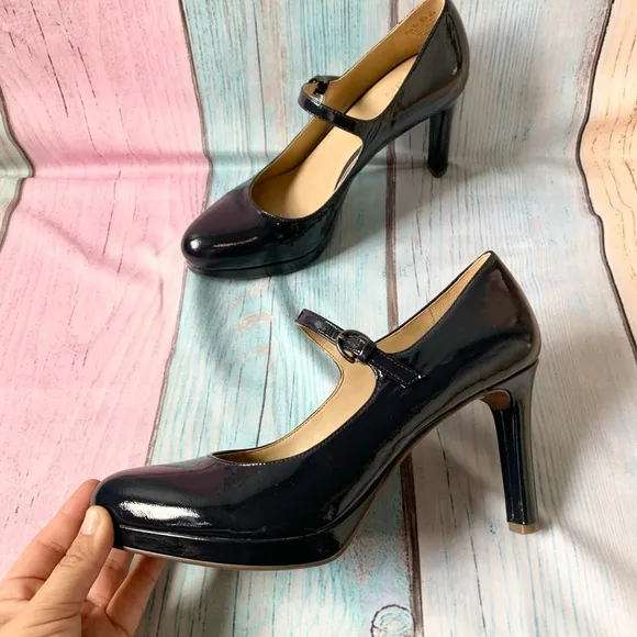 Naturalizer navy blue Elegant talissa Mary Jane pumps