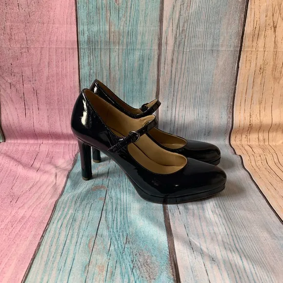Naturalizer navy blue Elegant talissa Mary Jane pumps