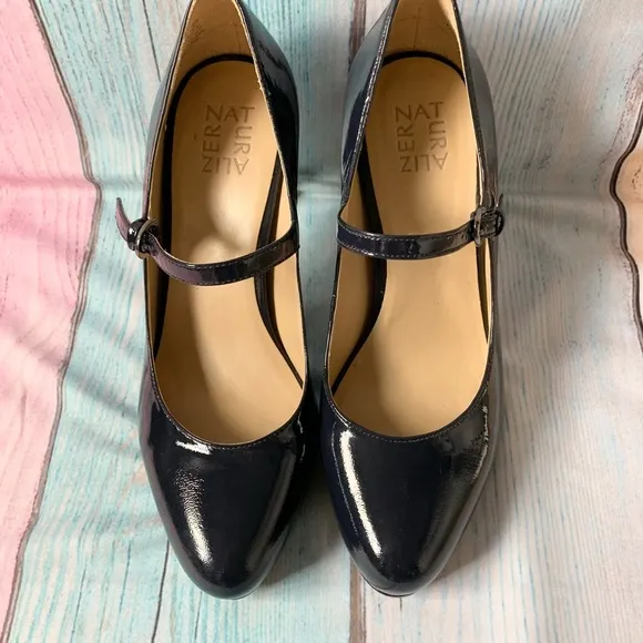 Naturalizer navy blue Elegant talissa Mary Jane pumps