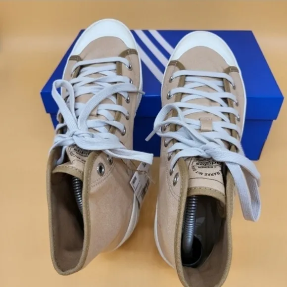 New Adidas Nizza 2 Platform 'Pale Nude' Men's Shoes Size 9