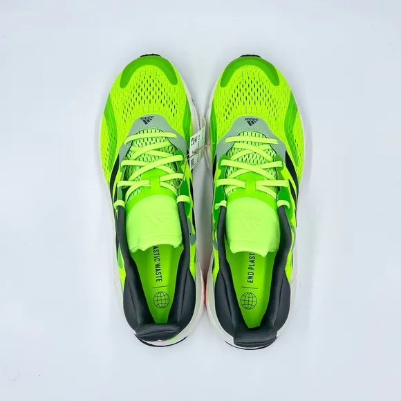 NEW Adidas Solar Boost 4 Extreme Green Running Shoes GX6700 Men’s size 12
