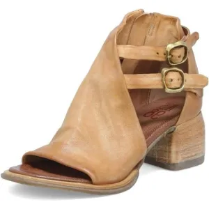 New A.S.98 Naldo Camel Fango Tan sandals 41 10 adorable unique as98 as98