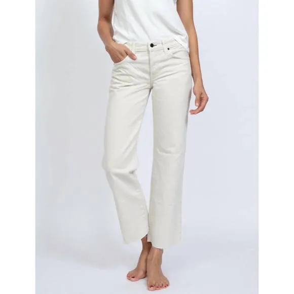 NEW ASKK NY low rise straight leg jeans in sand