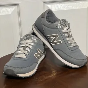 🔥🔥NEW BALANCE 501 Running Shoes Gray - Women Sz 8 - EXCELLENT Condition
