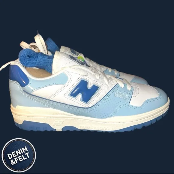 New Balance 550 Chrome Blue/White Men's Casual Sneakers/Shoes | NEW/NIB!!