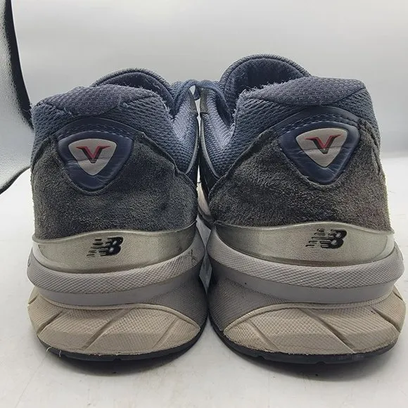 New Balance 990 Mens Navy Blue Low Top Athletic Casual Shoes