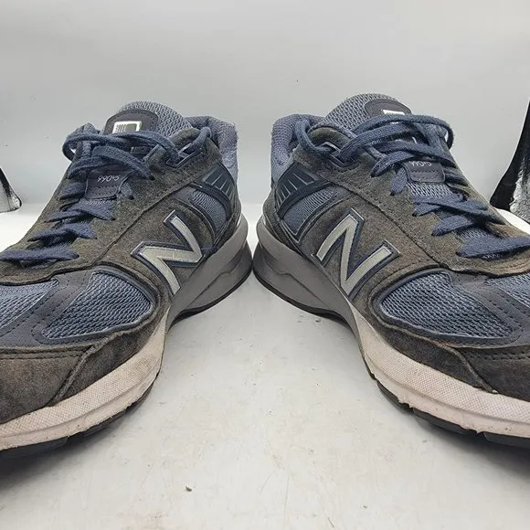 New Balance 990 Mens Navy Blue Low Top Athletic Casual Shoes