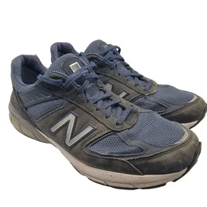 New Balance 990 Mens Navy Blue Low Top Athletic Casual Shoes