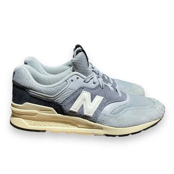 New Balance 997H Sneakers Mens 8 Grey Cream Shoes CM997HRY Streetwear Casual