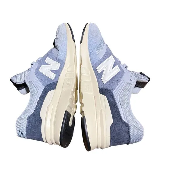 New Balance 997H Sneakers Mens 8 Grey Cream Shoes CM997HRY Streetwear Casual