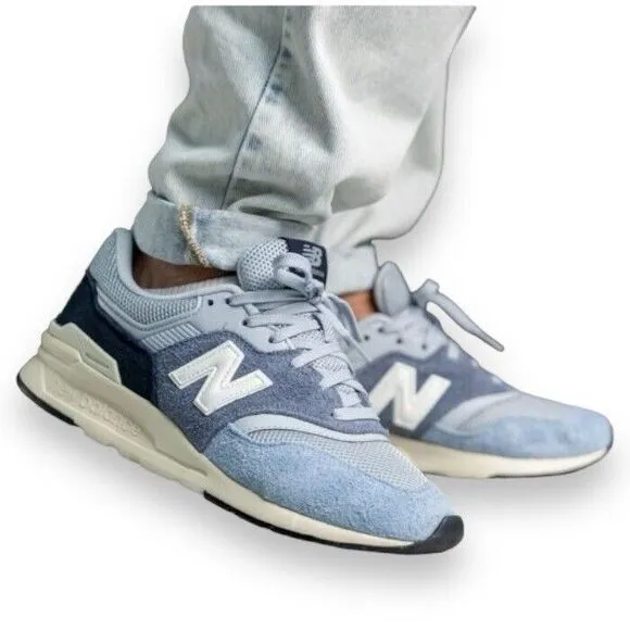 New Balance 997H Sneakers Mens 8 Grey Cream Shoes CM997HRY Streetwear Casual