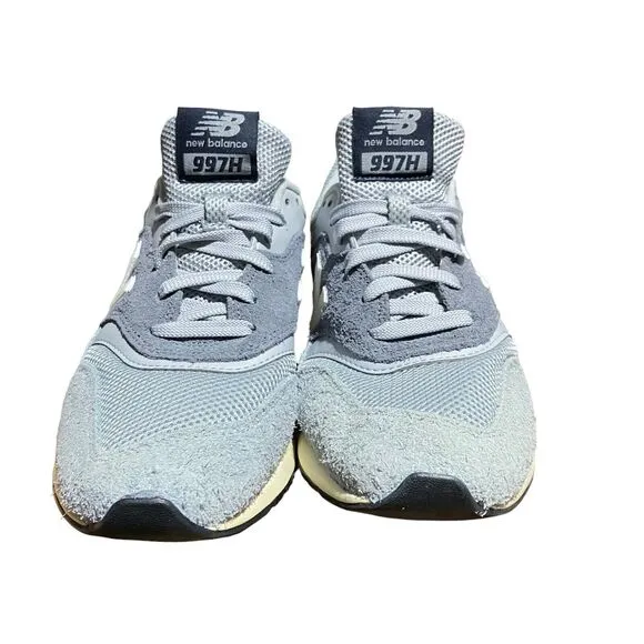 New Balance 997H Sneakers Mens 8 Grey Cream Shoes CM997HRY Streetwear Casual