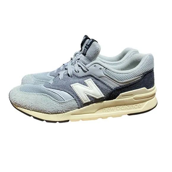 New Balance 997H Sneakers Mens 8 Grey Cream Shoes CM997HRY Streetwear Casual