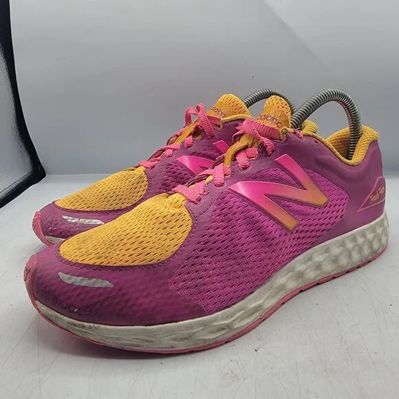 New Balance Fresh Foam Zante Mens 7 Pink Orange Athletic Shoes Casual KJZNTIGY