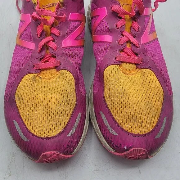 New Balance Fresh Foam Zante Mens 7 Pink Orange Athletic Shoes Casual KJZNTIGY