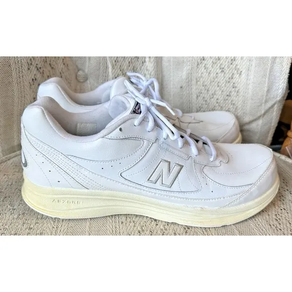 New Balance Mens 577 USA 577MW White Casual Shoes Sneakers Size 14 D