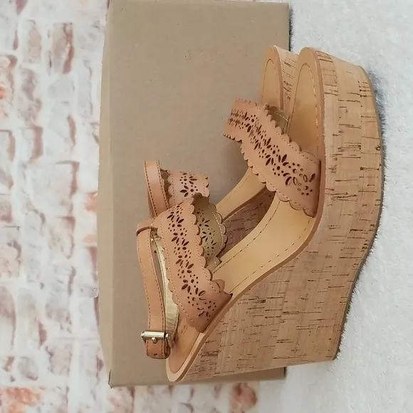 New Coach Gena Wedge Sandal