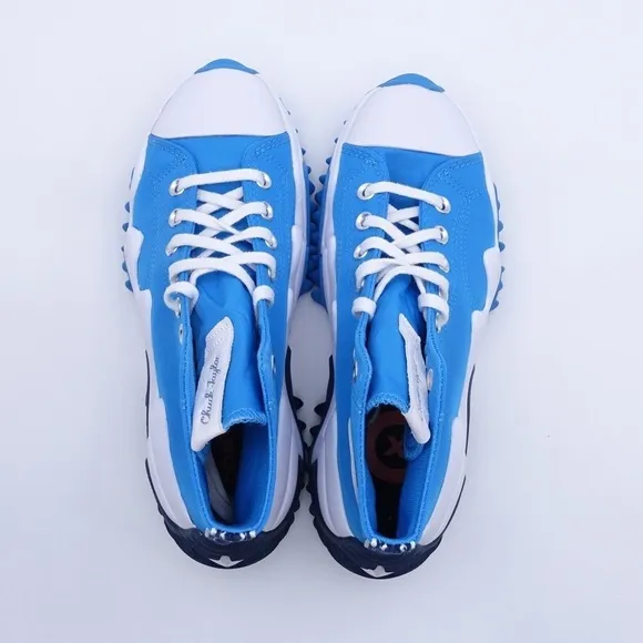 NEW Converse Run Star Motion CX High Platform Shoes A03078C Blue