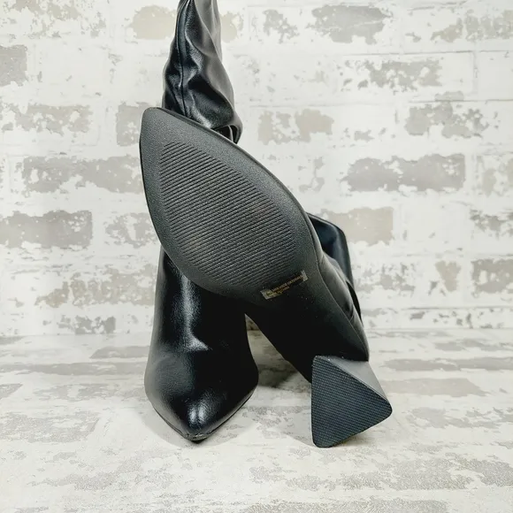 NEW Dolce Vita Wandah Block Heel Pointed Toe Boots F188
