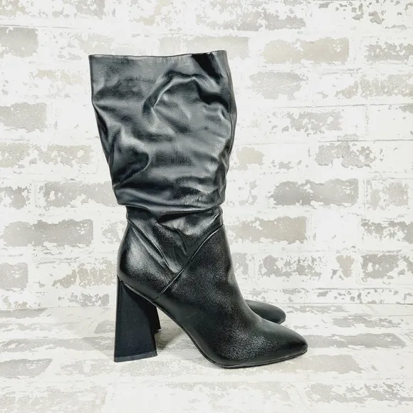 NEW Dolce Vita Wandah Block Heel Pointed Toe Boots F188