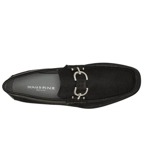 NEW DONALD PLINER men's dacio shoes in nylon black