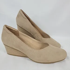 NEW  Dr Scholls Women's Be Ready Toasted Taupe Pumps Shoes Sz 11M NIB