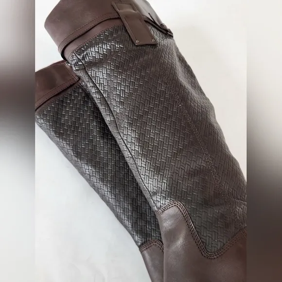 New! || FRANCO SARTO || Colt, knee high, riding boot, brown, leather, sz 9.5