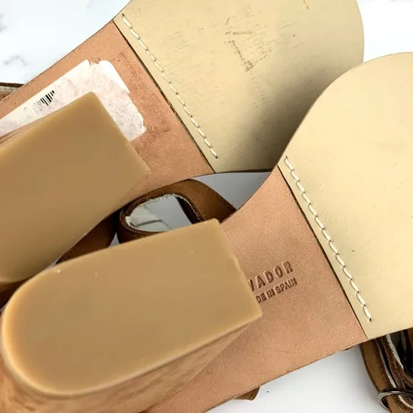 NEW! Freda Salvador Suede Gladiator Heel Sandals