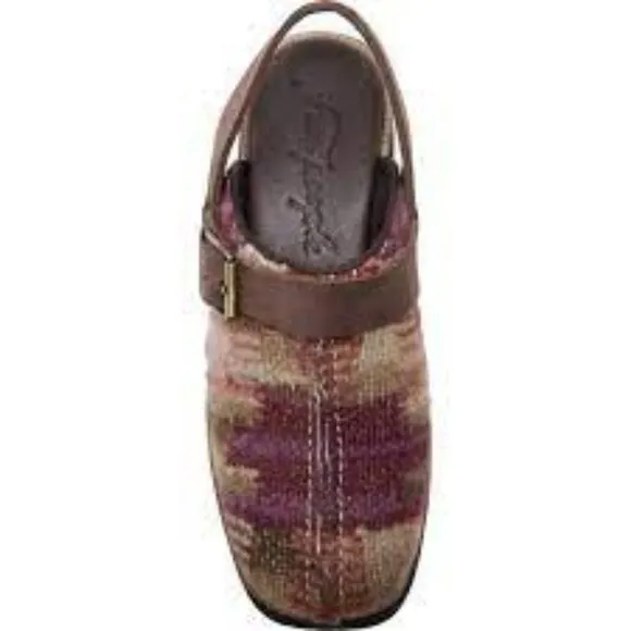 new FREE PEOPLE Astrid Platform Mules / Mulberry Mix 492M0