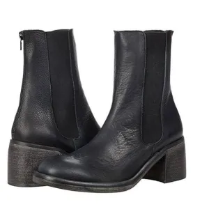 NEW Free People Essential Chelsea Metallic Boots 9.5  Zip Block Heel
