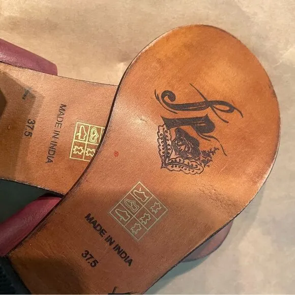 New Free People Happiness Heeled Cowboy Brown Sandals size 39.5