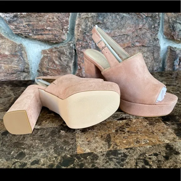 NEW  GUESS Caleesy Platform Dress Sandals