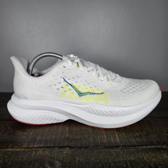 NEW Hoka One One Mach 6 Mens Size 11 D Running Shoes 1147790 WNOL White