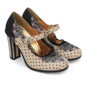 New Hot Chocolate Design Mary Jane Pump High Heels Chocolaticas Office Siren