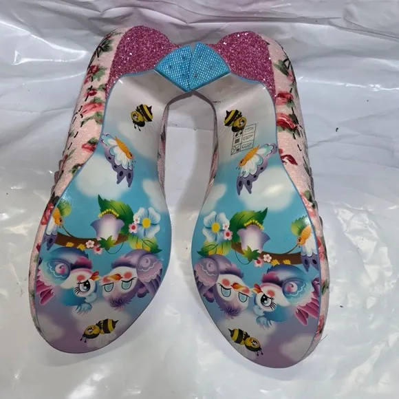 NEW IRREGULAR CHOICE Bee Mine Women's Shoes - Multicolor- Size 10-10.5