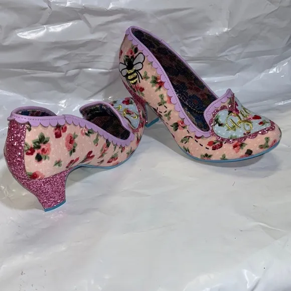 NEW IRREGULAR CHOICE Bee Mine Women's Shoes - Multicolor- Size 10-10.5