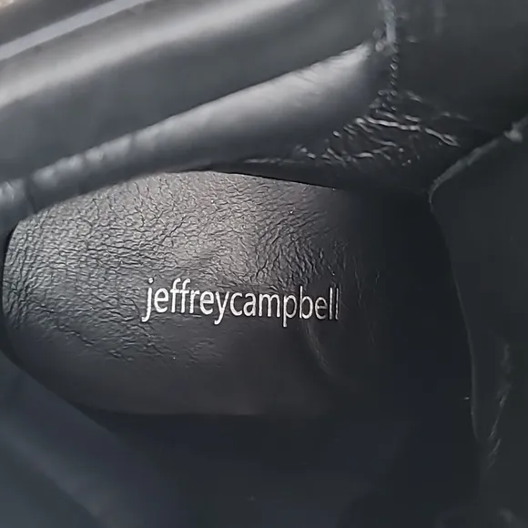 NEW Jeffrey Campbell Hike Ankle Boots, Size 8, Color Black