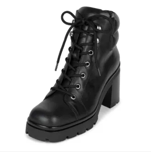 NEW Jeffrey Campbell Hike Ankle Boots, Size 8, Color Black