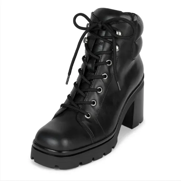 NEW Jeffrey Campbell Hike Ankle Boots, Size 8, Color Black