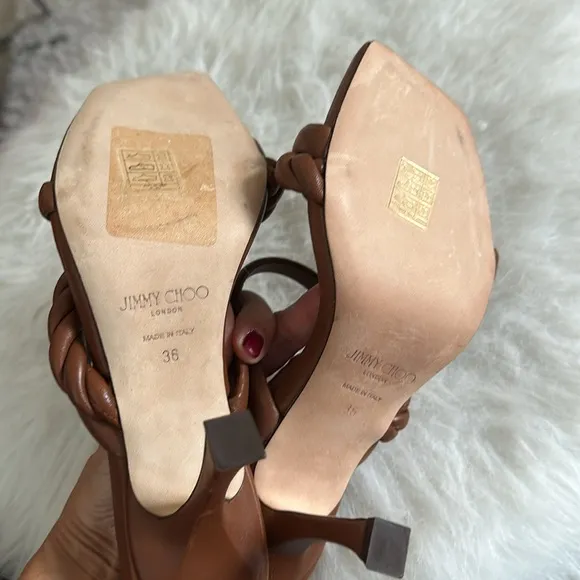 New Jimmy choo brown sandals