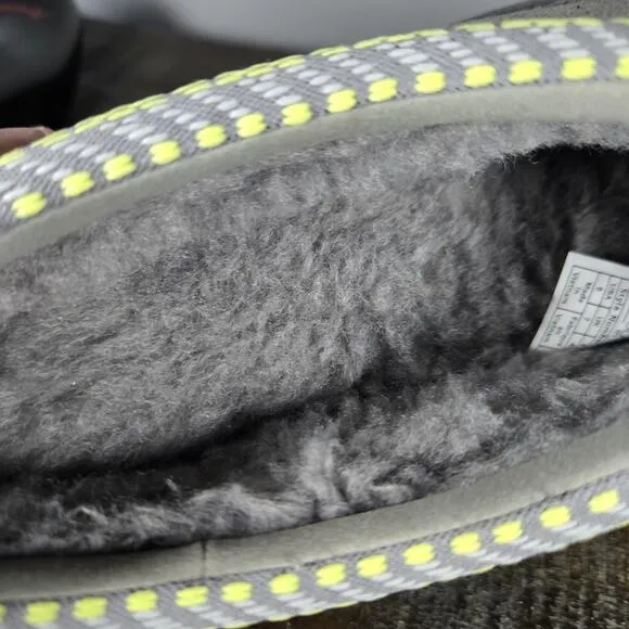 NEW Koolaburra by UGG Burree Platform Womens Size 9 Slipper Shoes Gray Green